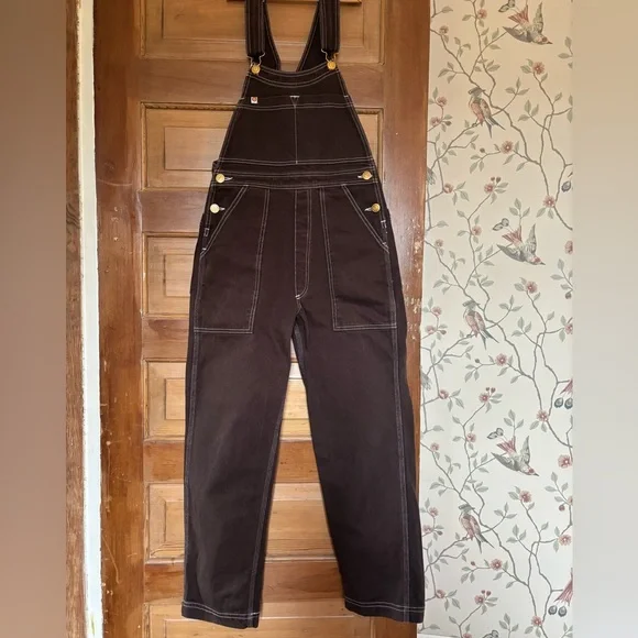 Big Bud Press Brown Jumpsuit - Picture 1 of 7